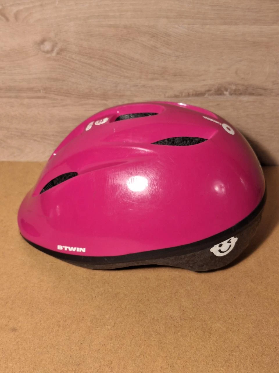 Casque vélo enfant B’TWIN – rose – taille 47-53 cm – photo 4